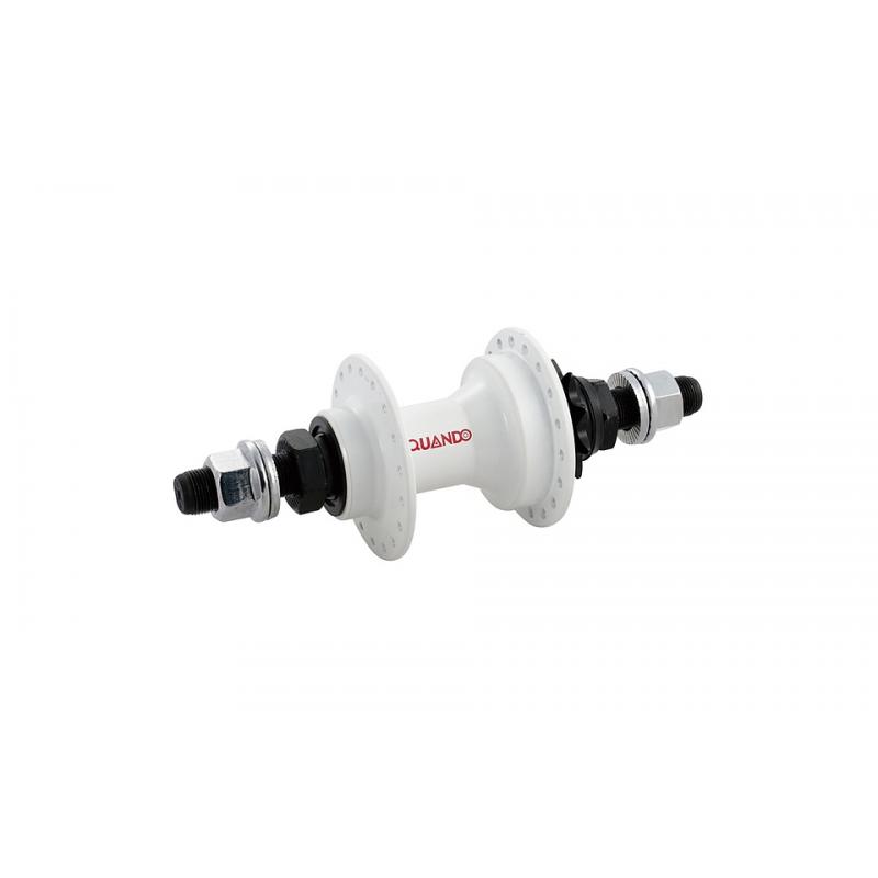 Купить Втулка задняя BMX Quando KT-M89R 14Gx36H, ось 14мм, крепл. гайка, белая